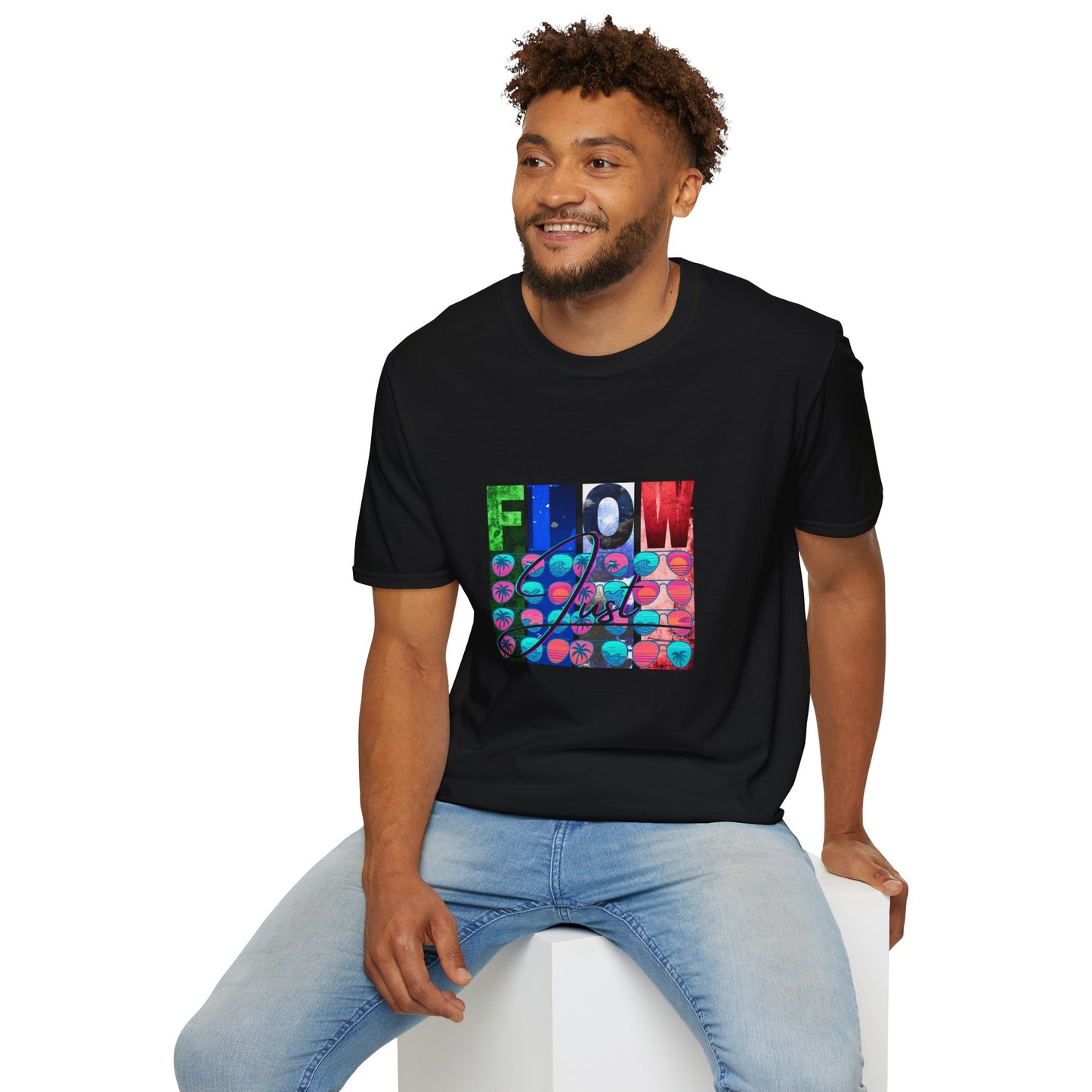 Unisex Softstyle "Just Flow" T-Shirt
