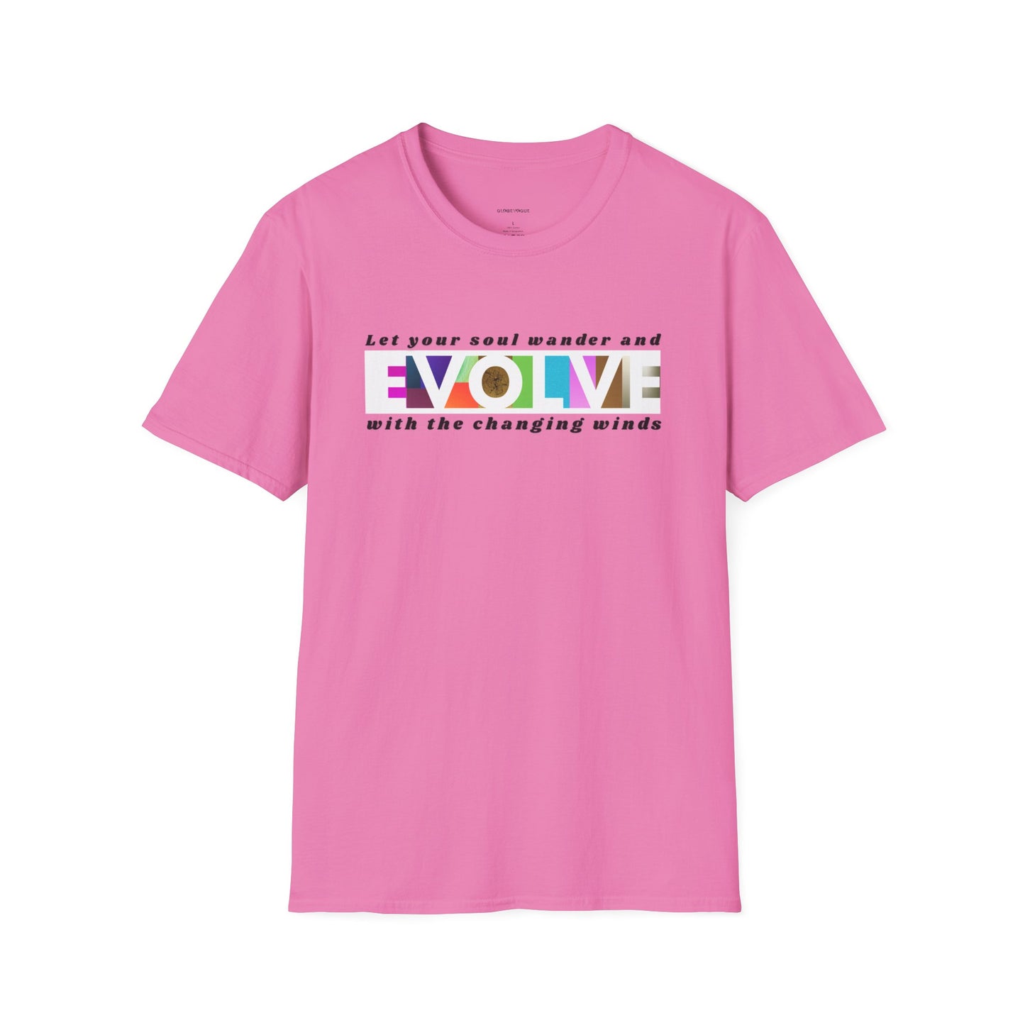 'Evolve' Inspirational Unisex Softstyle T-Shirt