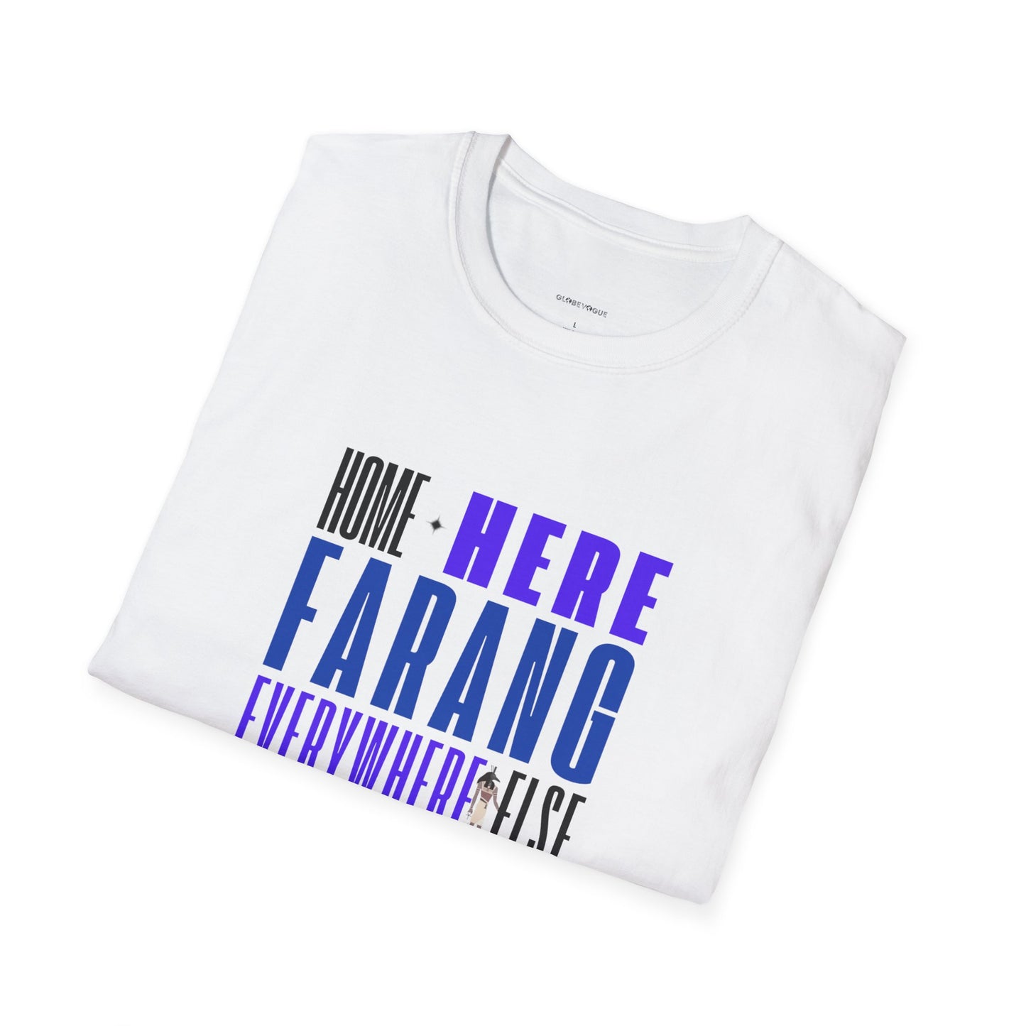 Home Is Here Farang Unisex Softstyle T-Shirt