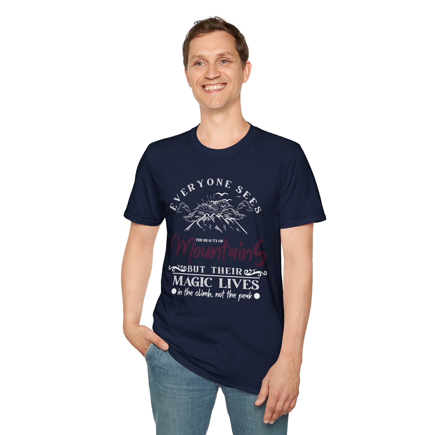 Enchanted Mountain Magic Scenic Unisex T-Shirt