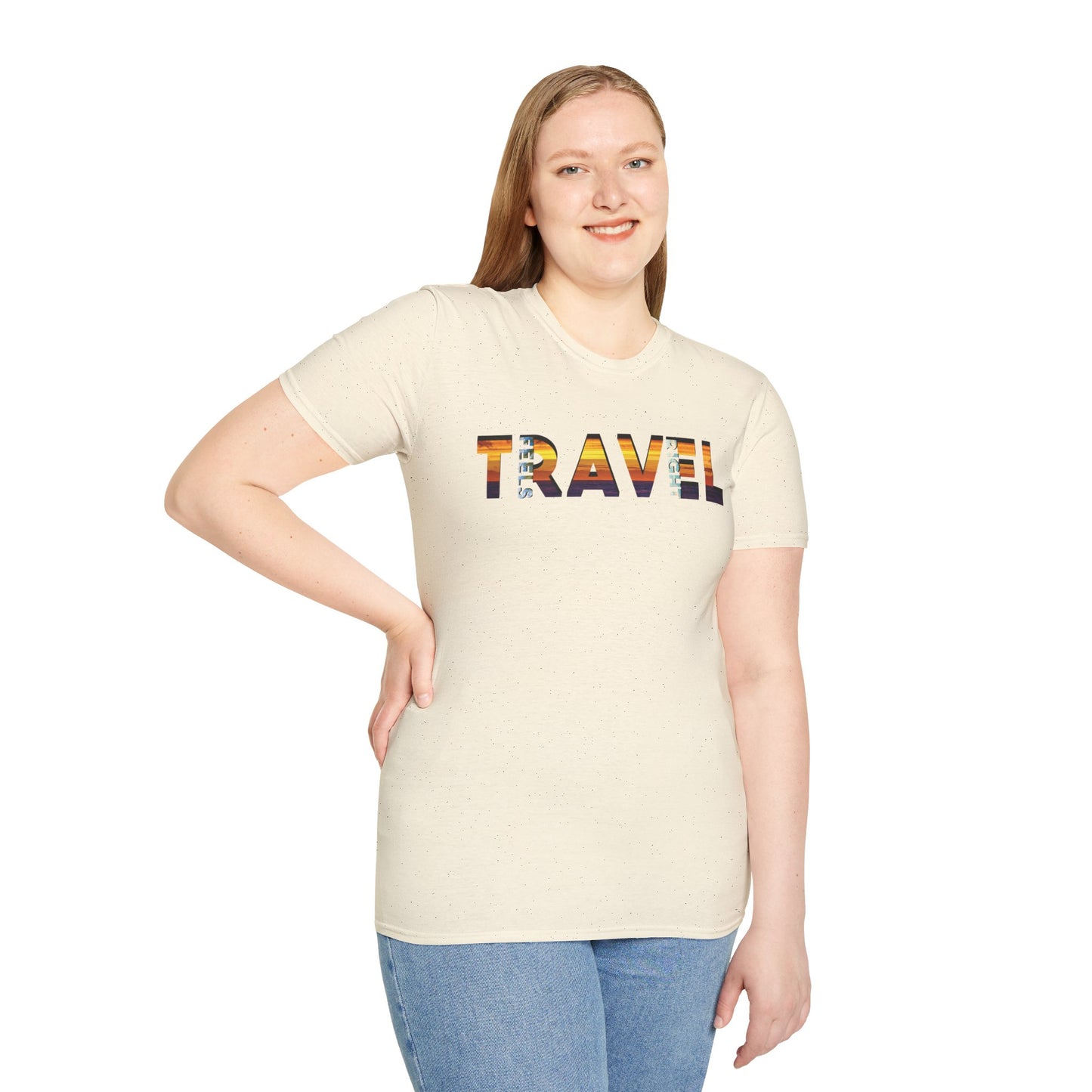'Travel Feels Right' T-Shirt, Adventure T-Shirt, Perfect Gift for Travelers