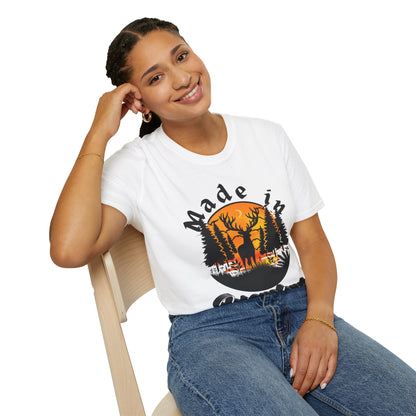 Vintage Inspired Unisex Softstyle T-Shirt, Perfect for Nature Lovers, Casual Wear, Gift for Adventurers, Travel Enthusiasts