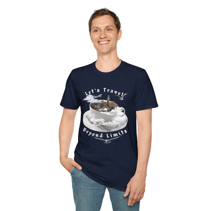 Adventure Travel T-Shirt - Let's Travel Beyond Limits