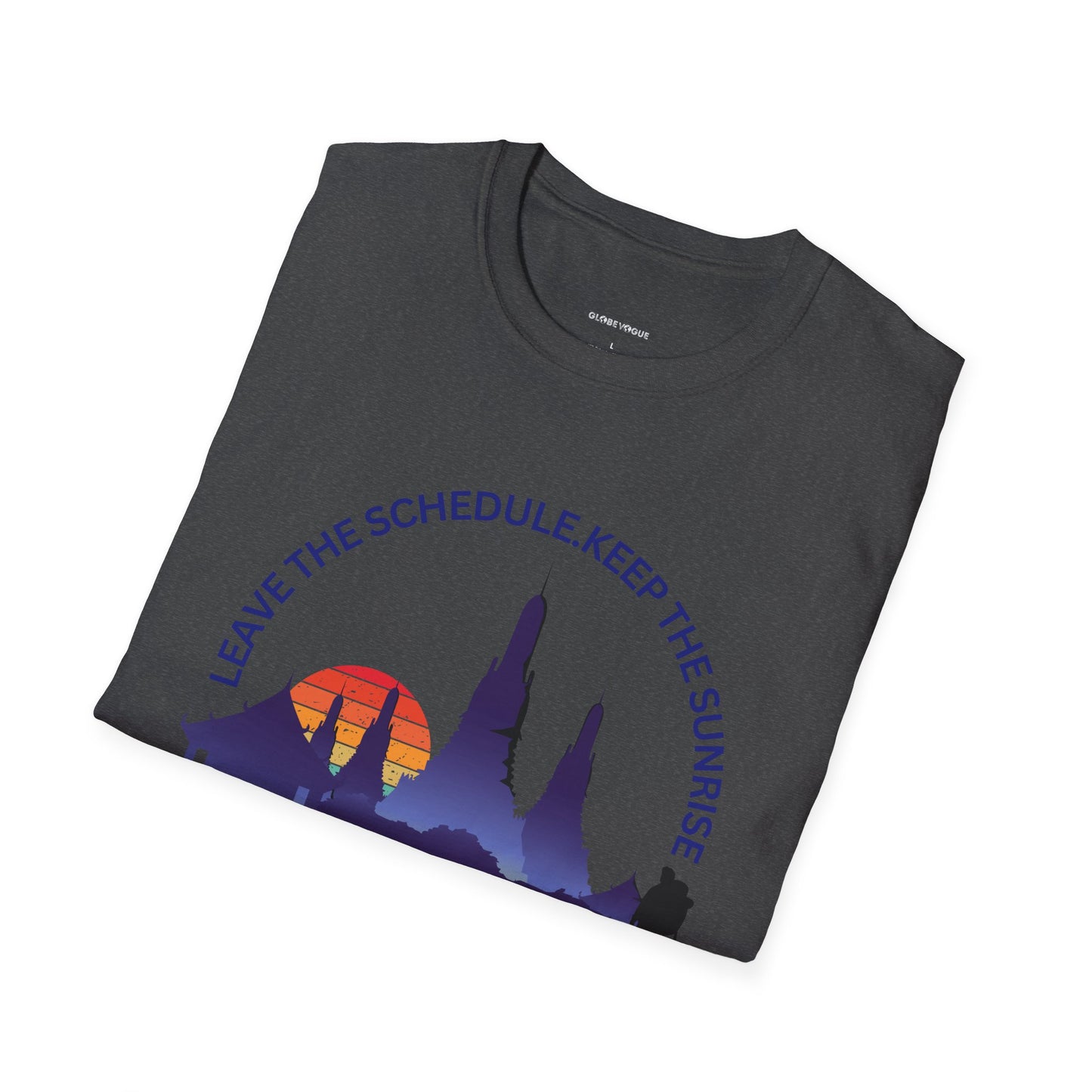 "Leave the Schedule, Keep the Sunrise" T-Shirt -For Thailand Lovers