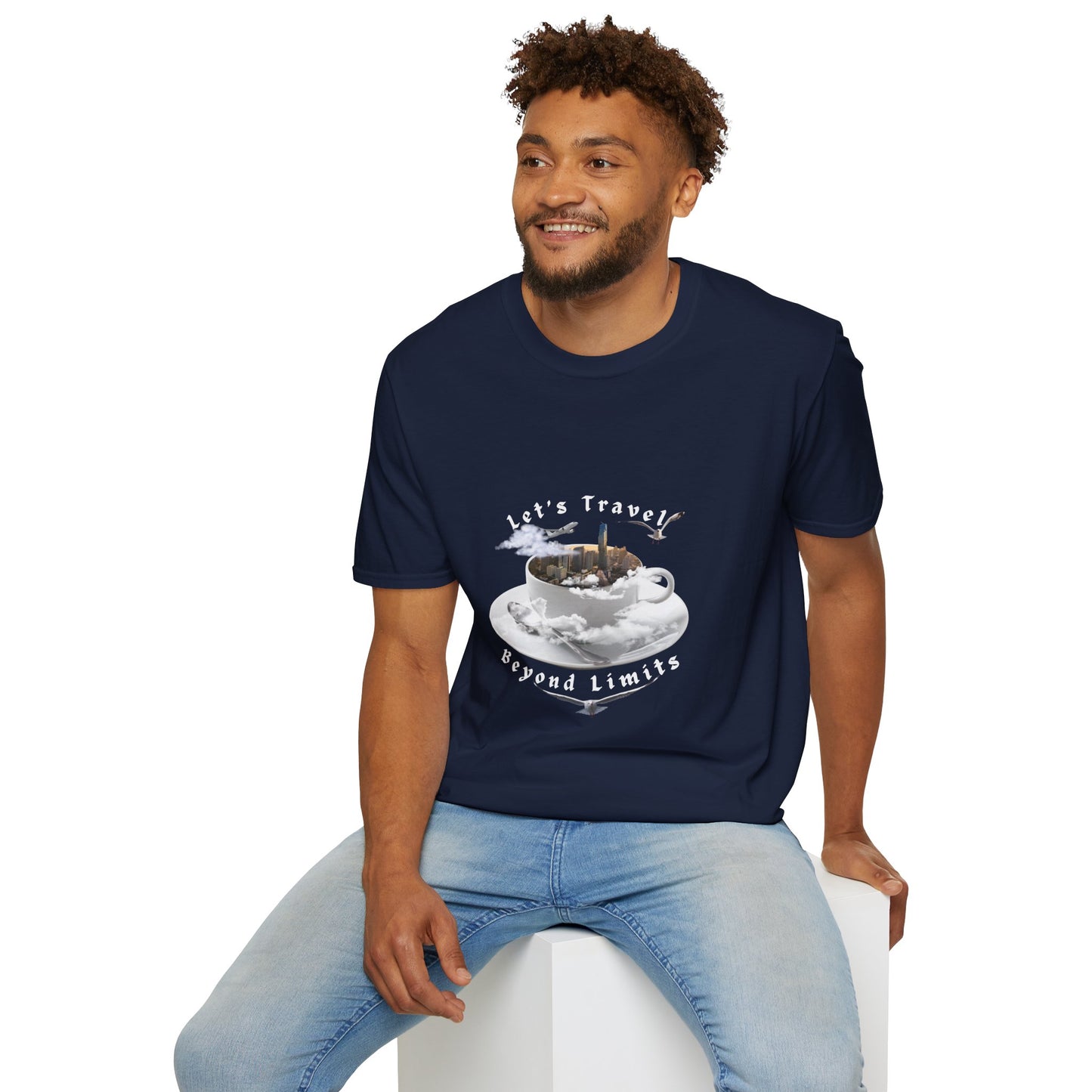 Adventure Travel T-Shirt - Let's Travel Beyond Limits