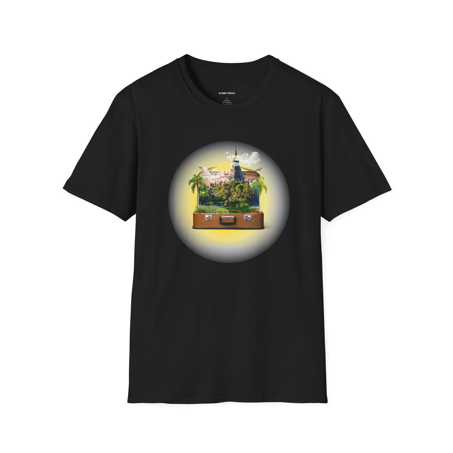 Image Manipulation 'Temple' Design for T-shirt