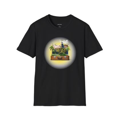 Image Manipulation 'Temple' Design for T-shirt