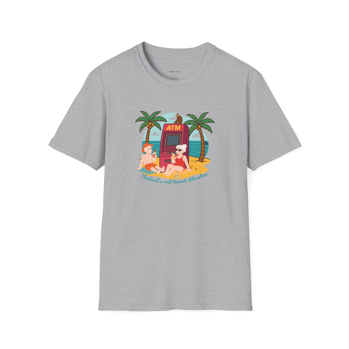 Funny Unisex Softstyle T-Shirt" Thailand's Real tourist attraction "