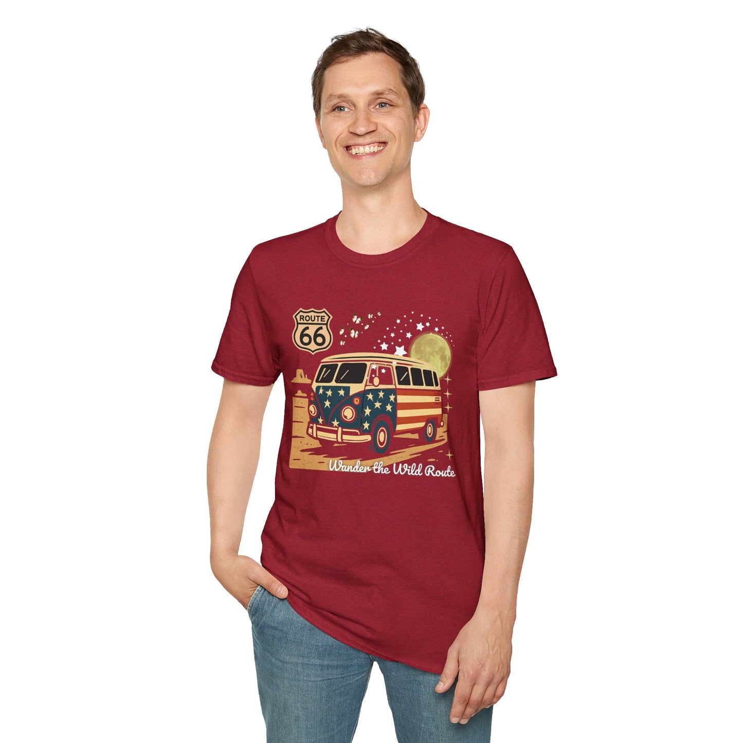 Vintage Route 66 Unisex T-Shirt