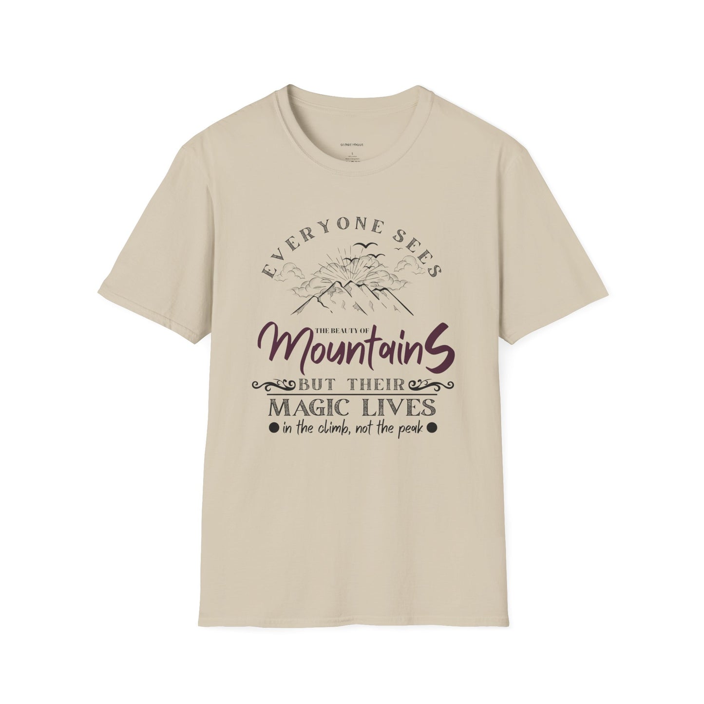Enchanted Mountain Magic Scenic Unisex T-Shirt