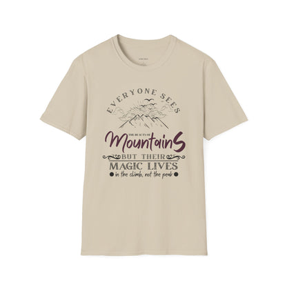 Enchanted Mountain Magic Scenic Unisex T-Shirt