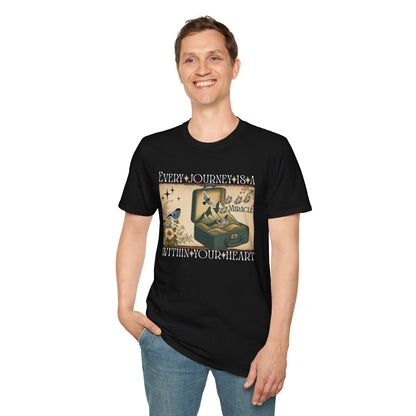 Inspirational Journey Unisex Softstyle T-Shirt for Vintage Lovers