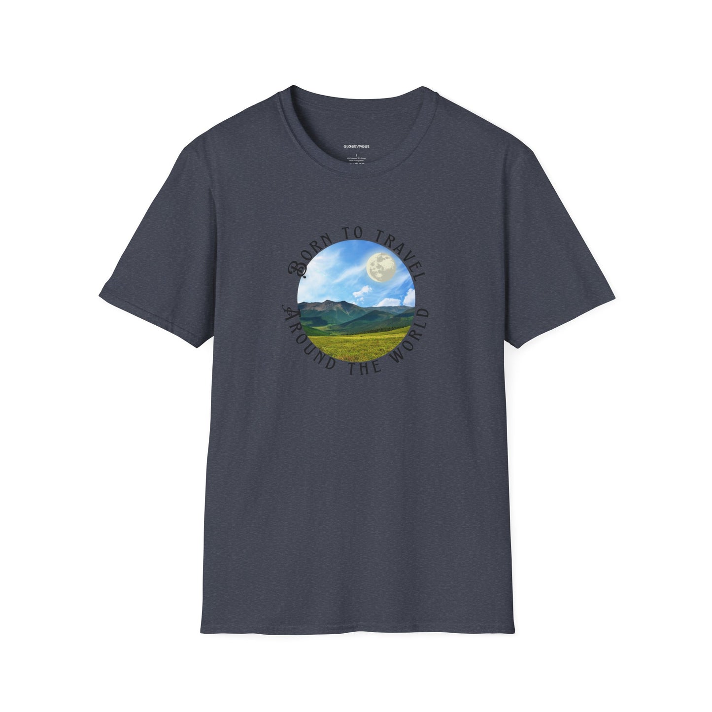 'Born to Travel Around The World' T-Shirt