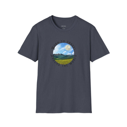 'Born to Travel Around The World' T-Shirt