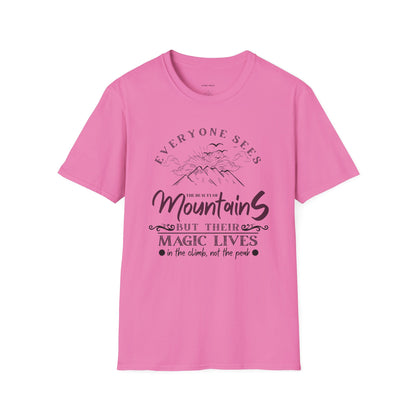 Enchanted Mountain Magic Scenic Unisex T-Shirt