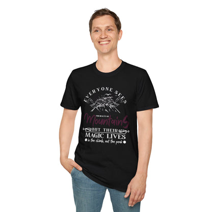 Enchanted Mountain Magic Scenic Unisex T-Shirt