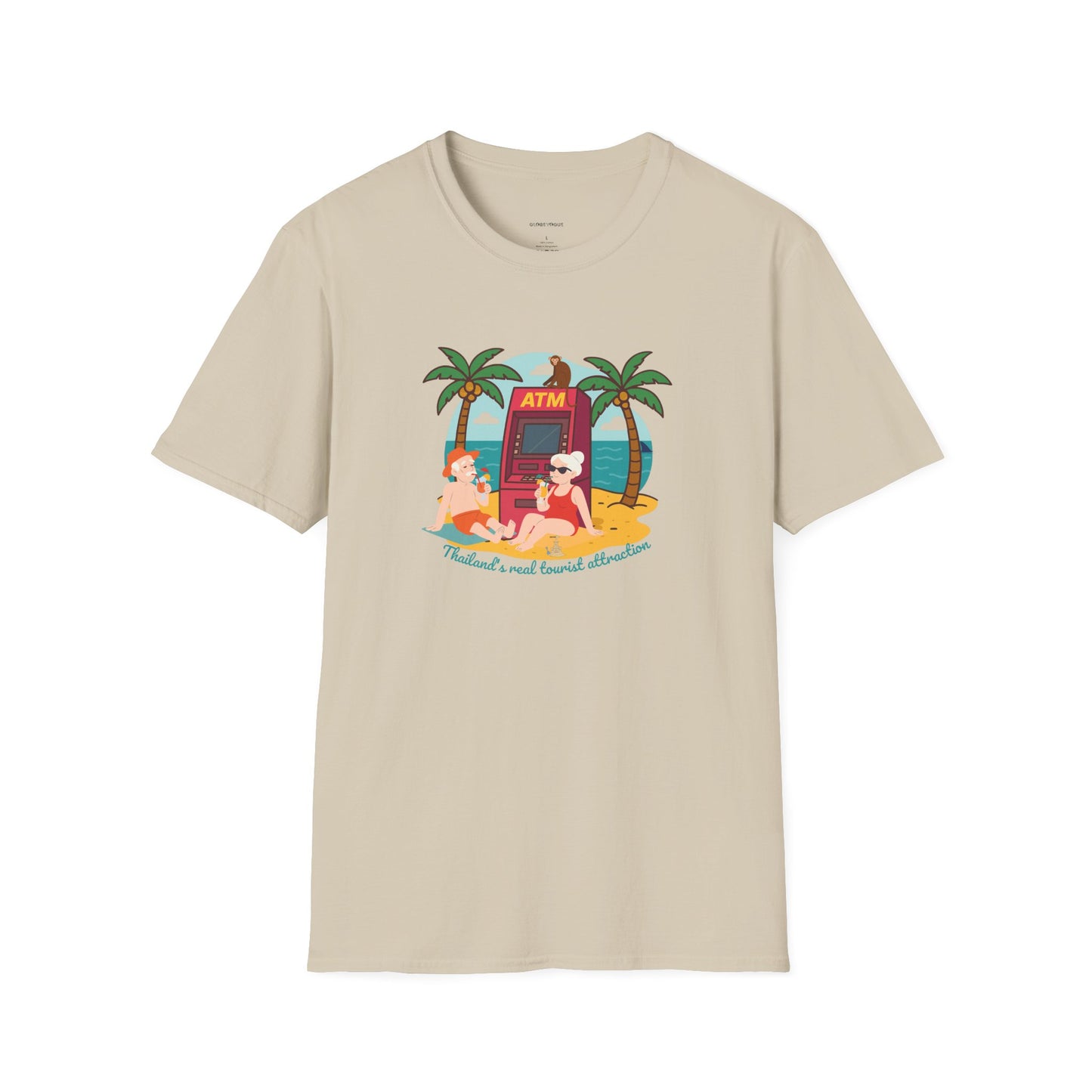 Funny Unisex Softstyle T-Shirt" Thailand's Real tourist attraction "