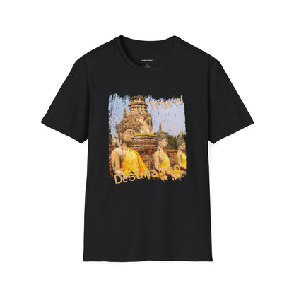 "Travel Destination"  T-Shirt - Perfect for a pilgrim
