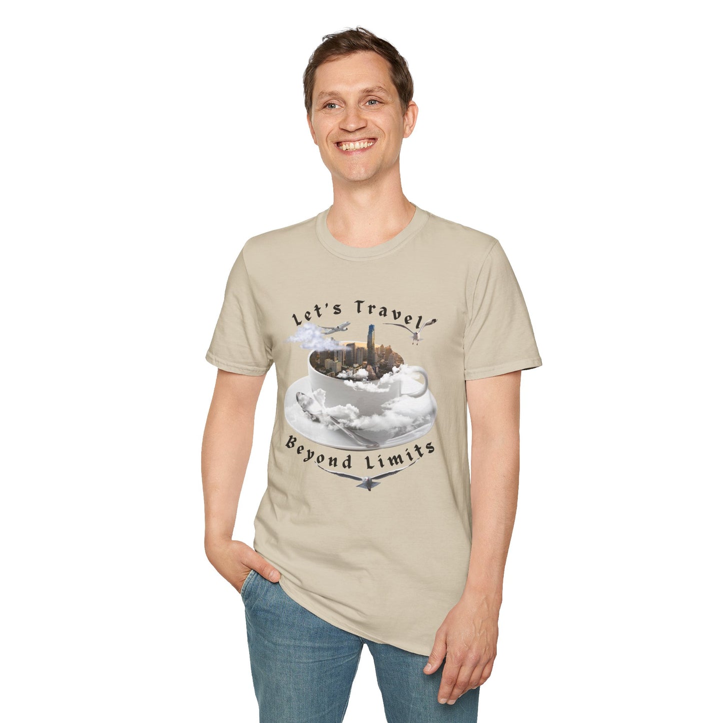 Adventure Travel T-Shirt - Let's Travel Beyond Limits