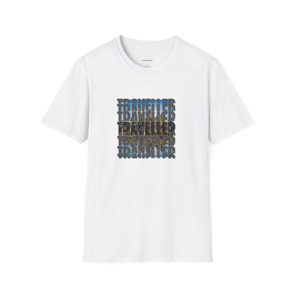 Unisex Travel T-Shirt: “Traveller”