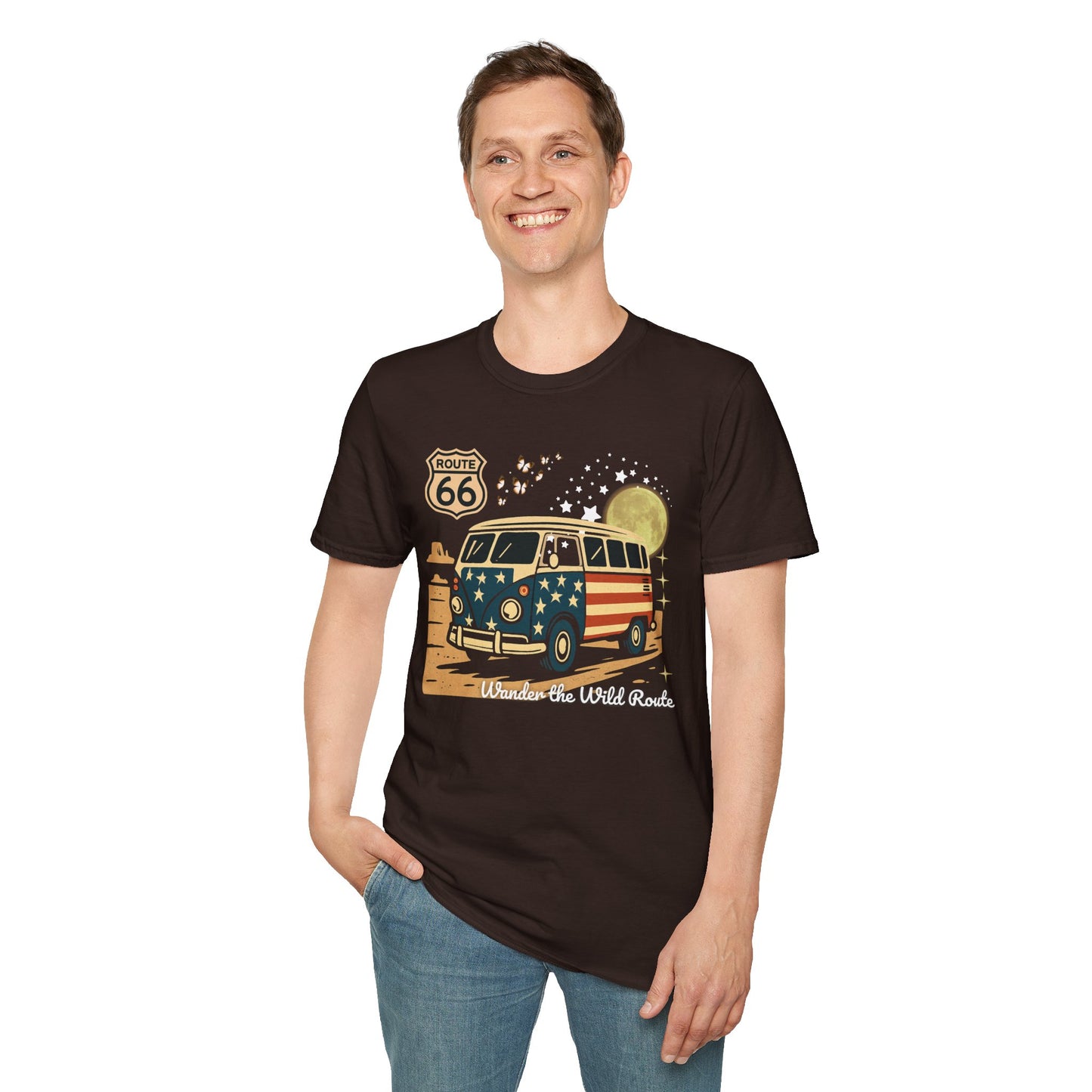 Vintage Route 66 Unisex T-Shirt