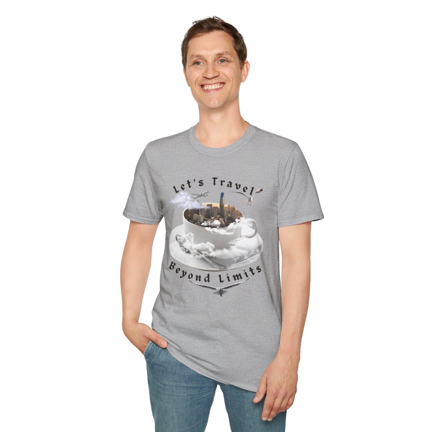 Adventure Travel T-Shirt – Let’s Travel- Beyond Limits