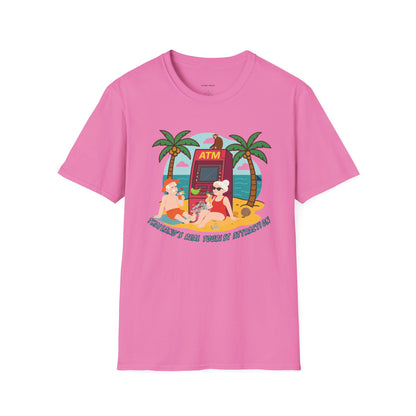 Funny Unisex Softstyle T-Shirt – “Thailand’s Real Tourist Attraction” – Perfect for Thailand lovers.