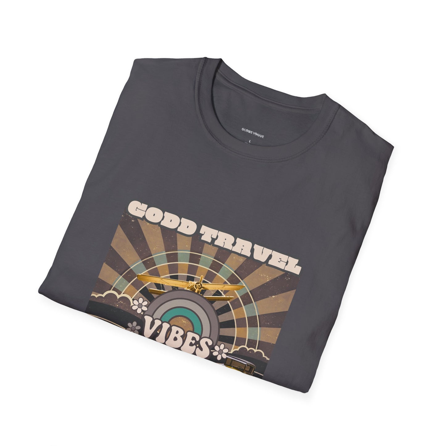 Good Travel Vibes Only T-Shirt Retro Style