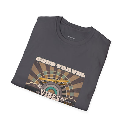 Good Travel Vibes Only T-Shirt Retro Style
