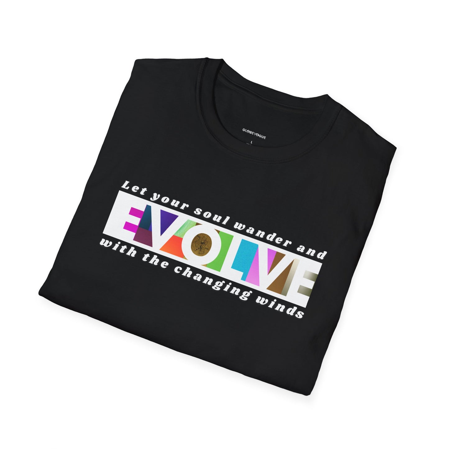 'Evolve' Inspirational Unisex Softstyle T-Shirt