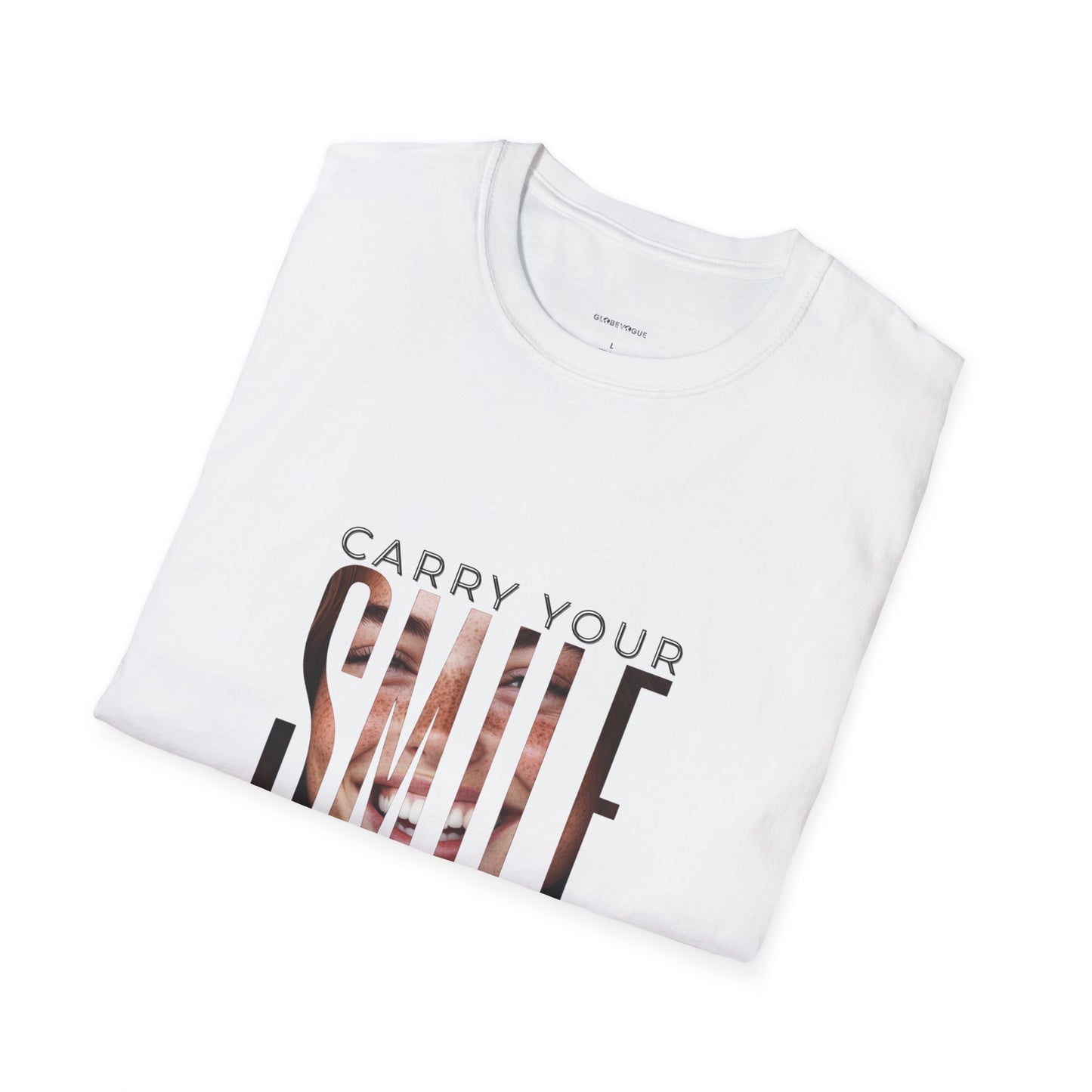 "Carry Your Smile Across Every Mile" Softstyle T-Shirt