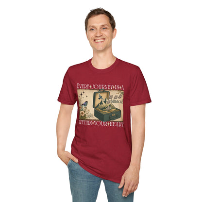 Inspirational Journey Unisex Softstyle T-Shirt for Vintage Lovers