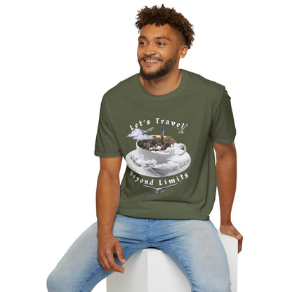 Adventure Travel T-Shirt - Let's Travel Beyond Limits