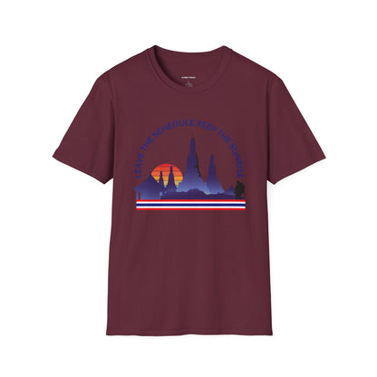 "Leave the Schedule, Keep the Sunrise" T-Shirt -For Thailand Lovers