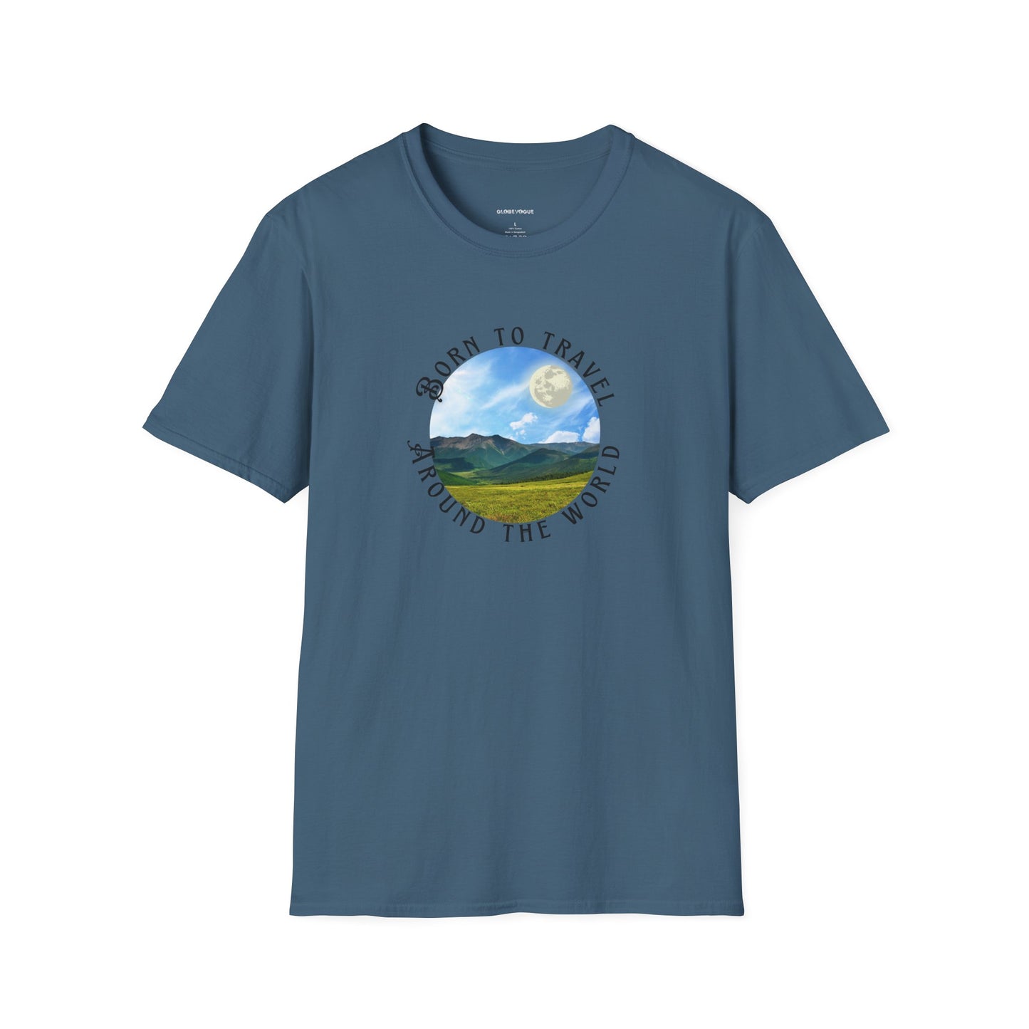 'Born to Travel Around The World' T-Shirt