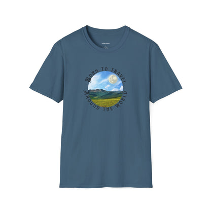 'Born to Travel Around The World' T-Shirt
