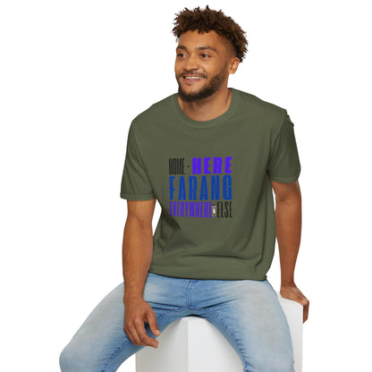 Home Is Here Farang Unisex Softstyle T-Shirt