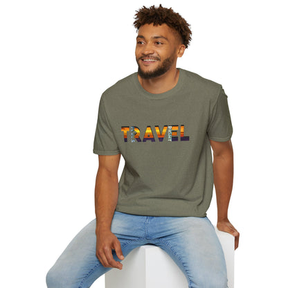 'Travel Feels Right' T-Shirt, Adventure T-shirt, Gift for Travelers