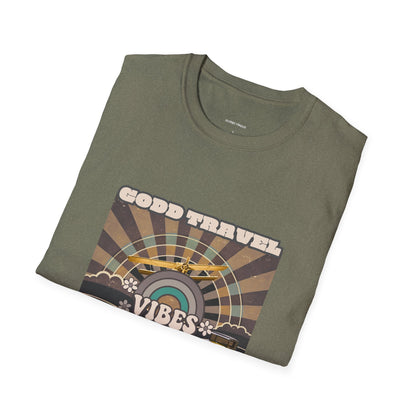 Good Travel Vibes Only T-Shirt Retro Style