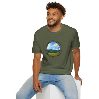 'Born to Travel Around The World' T-Shirt