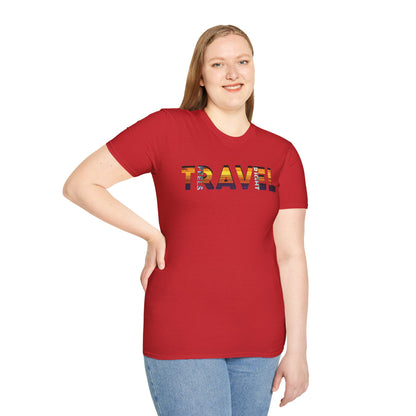 'Travel Feels Right' T-Shirt, Adventure T-Shirt, Perfect Gift for Travelers