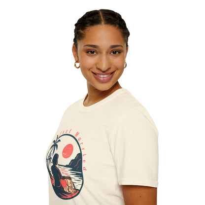 “Just Married”  women’s T-Shirt – A Perfect Blend of Humor and Sarcasm