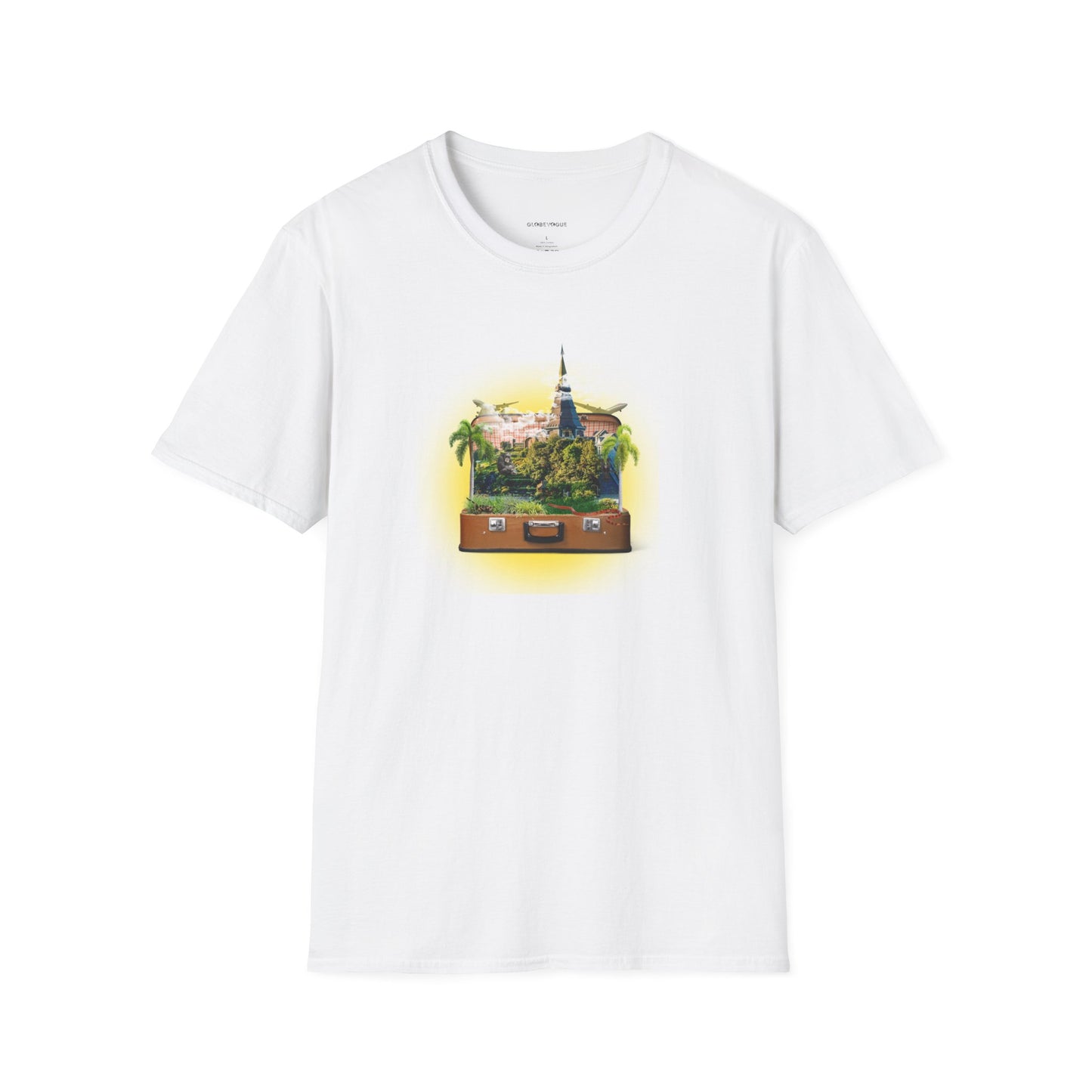 Image Manipulation 'Temple' Design for T-shirt