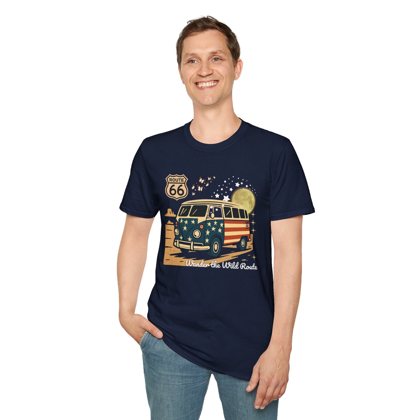Vintage Route 66 Unisex T-Shirt