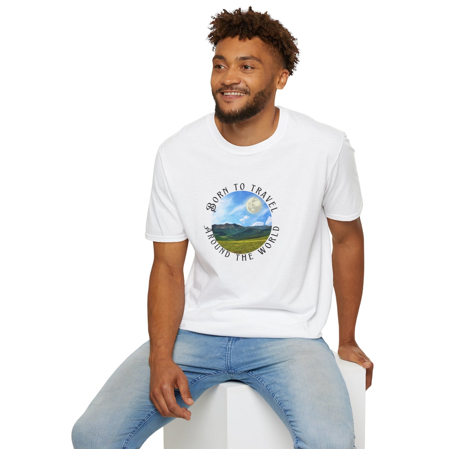 'Born to Travel Around The World' T-Shirt
