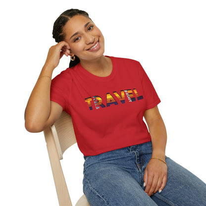 'Travel Feels Right' T-Shirt, Adventure T-Shirt, Perfect Gift for Travelers