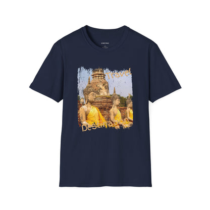 "Travel Destination"  T-Shirt - Perfect for a pilgrim