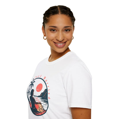 “Just Married”  women’s T-Shirt – A Perfect Blend of Humor and Sarcasm