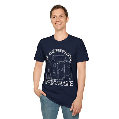 "Gladstone bag Voyage" Unisex T-Shirt For Old-Fashioned Travellers