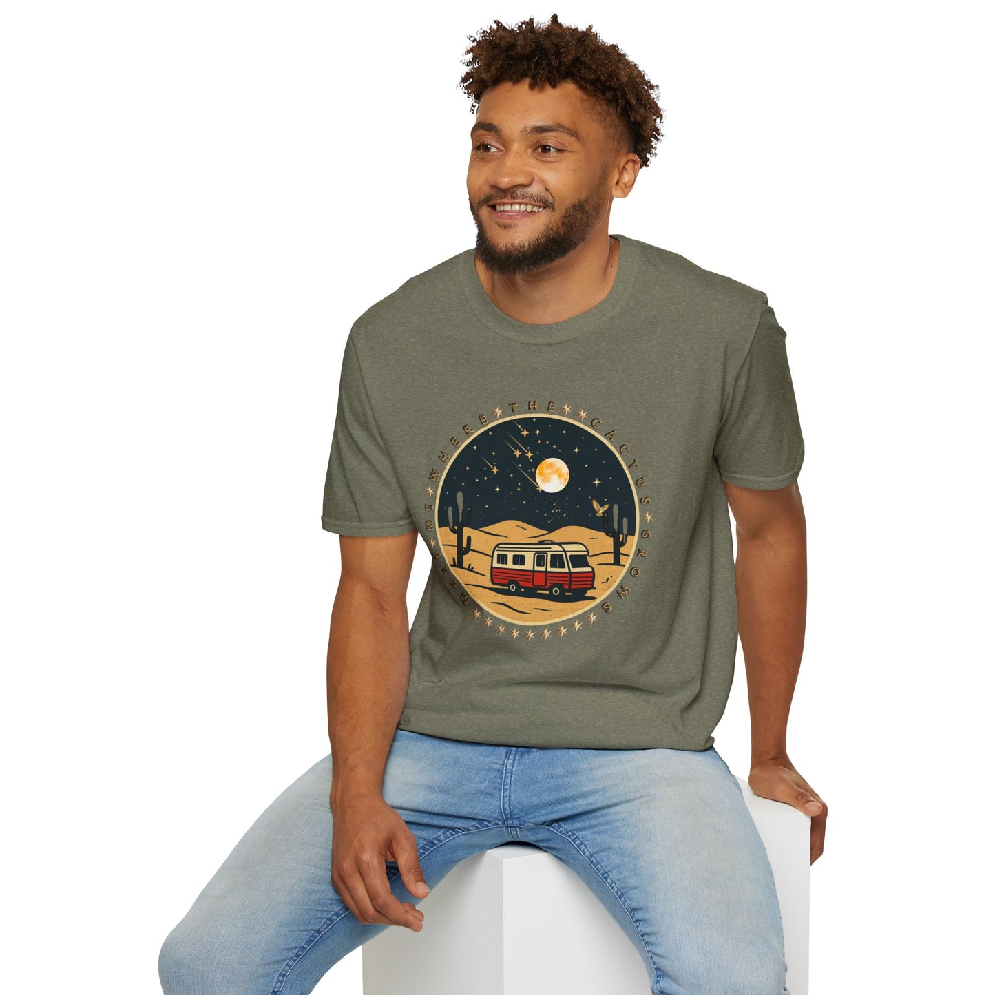 Unisex Softstyle Vintage-Style T-Shirt